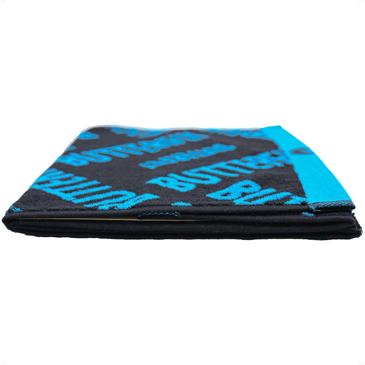 Butterfly Ramic Sports Towel - Black - Angle